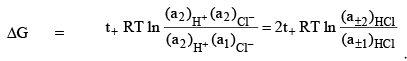 Concentration Cells with and without Transport | Physical Chemistry