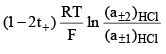 Concentration Cells with and without Transport | Physical Chemistry