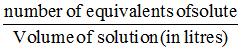 Law Of Equivalents - Redox Reactions | Physical Chemistry