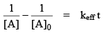 First & Second Order Reactions | Physical Chemistry