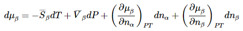 Gibbs-Duhem Equation & Chemical Potential | Physical Chemistry