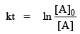 First & Second Order Reactions | Physical Chemistry