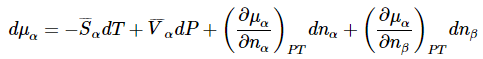 Gibbs-Duhem Equation & Chemical Potential | Physical Chemistry