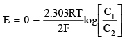 Concentration Cells with and without Transport | Physical Chemistry