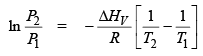 Clausius Clapeyron Equations | Physical Chemistry