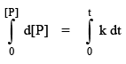 Integrated Rate Law Expression of Zero Order Reaction | Physical Chemistry