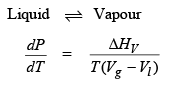 Clausius Clapeyron Equations | Physical Chemistry