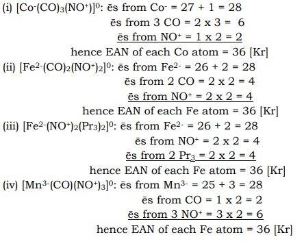 Metallic Nitrosyls | Inorganic Chemistry