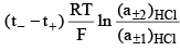 Concentration Cells with and without Transport | Physical Chemistry