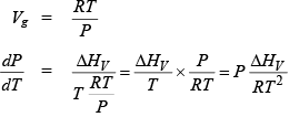 Clausius Clapeyron Equations | Physical Chemistry