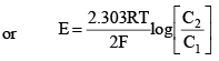 Concentration Cells with and without Transport | Physical Chemistry