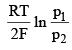 Concentration Cells with and without Transport | Physical Chemistry