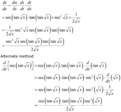 NCERT Solutions Class 12 Maths Chapter 5 - Continuity & Differentiability