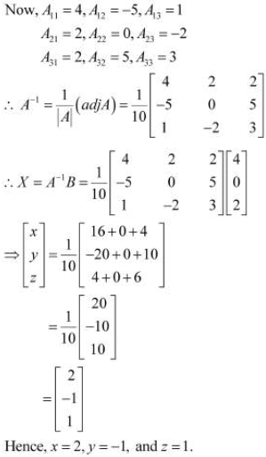 NCERT Solutions Class 12 Maths Chapter 4 - Determinants