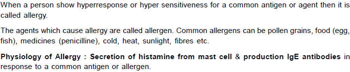 Chapter Notes - Immunity and Disease, Class 12, Biology (AIPMT)