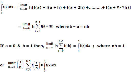 Definite Integral As Limit Of A Sum And Estimate Of Definite Integrals | Mathematics (Maths) for JEE Main & Advanced