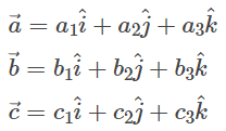Scalar Triple Product - JEE