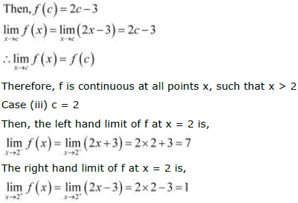 NCERT Solutions Class 12 Maths Chapter 5 - Continuity & Differentiability