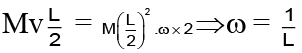 JEE Advanced (Single Correct Type): Rotational Motion | Chapter-wise Tests for JEE Main & Advanced