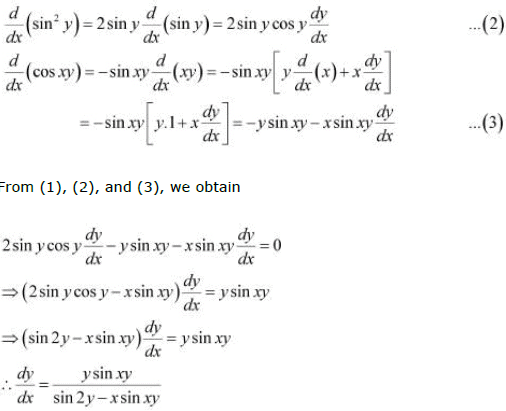 NCERT Solutions Class 12 Maths Chapter 5 - Continuity & Differentiability