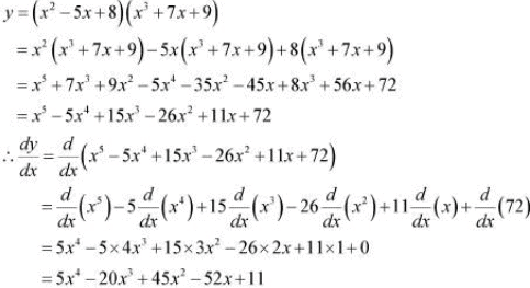 NCERT Solutions Class 12 Maths Chapter 5 - Continuity & Differentiability
