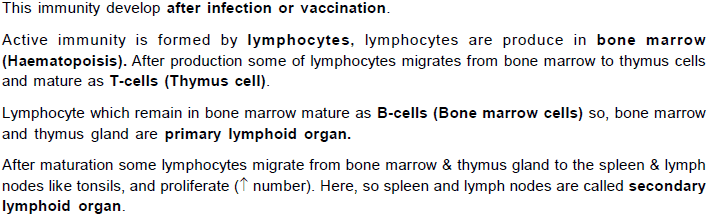 Chapter Notes - Immunity and Disease, Class 12, Biology (AIPMT)