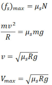 Banking of Road | Physics for JEE Main & Advanced
