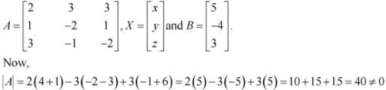 NCERT Solutions Class 12 Maths Chapter 4 - Determinants