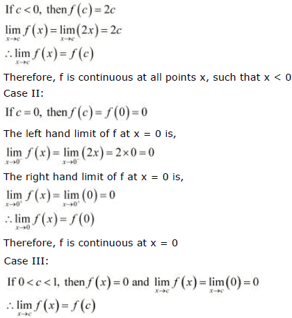 NCERT Solutions Class 12 Maths Chapter 5 - Continuity & Differentiability