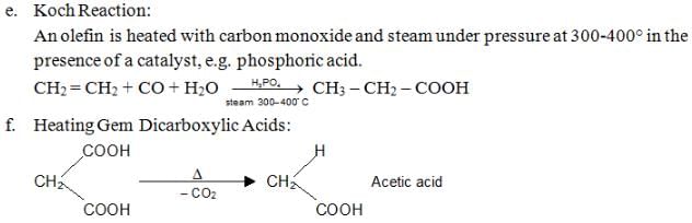 Aldehydes, Ketones & Carboxylic Acids Class 12 Notes Chemistry Chapter 8