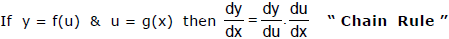 Differentiation, Chapter Notes, Class 12, Maths (IIT) - JEE