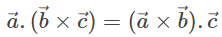 Scalar Triple Product - JEE
