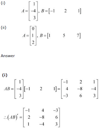 matrices, mathematics, Question and Answer (Q & A)
