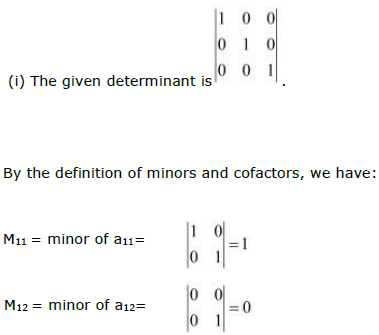 NCERT Solutions Class 12 Maths Chapter 4 - Determinants