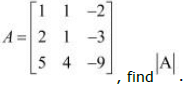 NCERT Solutions Class 12 Maths Chapter 4 - Determinants