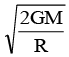 JEE Advanced (One or More Correct Option): Gravitation | Chapter-wise Tests for JEE Main & Advanced