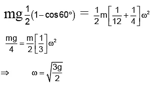 JEE Advanced (Single Correct Type): Rotational Motion | Chapter-wise Tests for JEE Main & Advanced