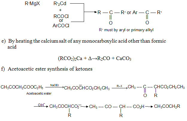Aldehydes, Ketones & Carboxylic Acids Class 12 Notes Chemistry Chapter 8