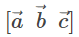 Scalar Triple Product - JEE