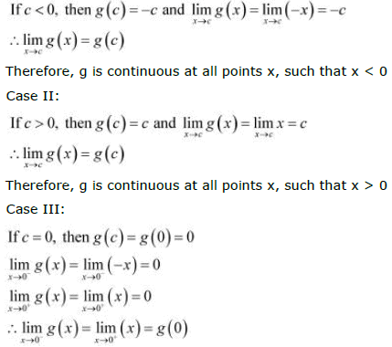 NCERT Solutions Class 12 Maths Chapter 5 - Continuity & Differentiability