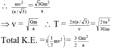 JEE Advanced (One or More Correct Option): Gravitation | Chapter-wise Tests for JEE Main & Advanced