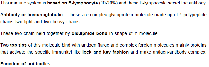 Chapter Notes - Immunity and Disease, Class 12, Biology (AIPMT)