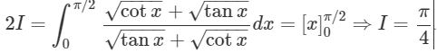 JEE Advanced (Single Correct Type): Definite Integrals & Application of Integrals | Chapter-wise Tests for JEE Main & Advanced