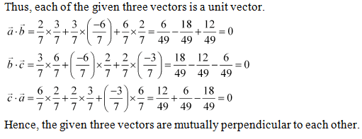 NCERT Solutions Class 12 Maths Chapter 10 - Vector Algebra