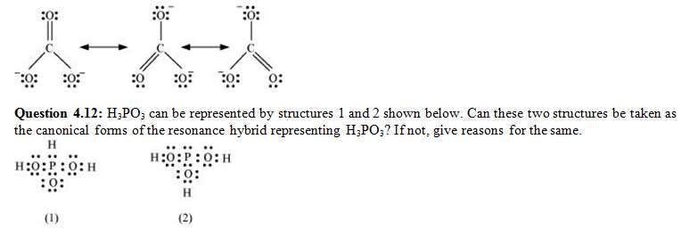 Chemical Bonding, NCERT Solutions, Class 11, Chemistry | Additional Study Material for Class 11