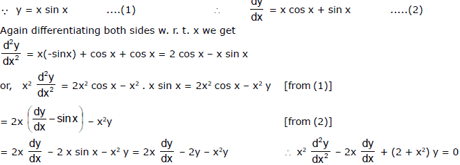 Differentiation, Chapter Notes, Class 12, Maths (IIT) - JEE