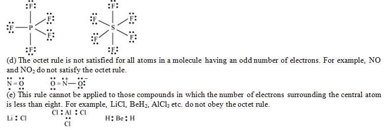 Chemical Bonding, NCERT Solutions, Class 11, Chemistry | Additional Study Material for Class 11