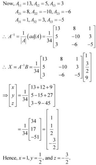 NCERT Solutions Class 12 Maths Chapter 4 - Determinants