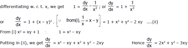 Differentiation, Chapter Notes, Class 12, Maths (IIT) - JEE