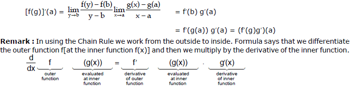 Differentiation, Chapter Notes, Class 12, Maths (IIT) - JEE